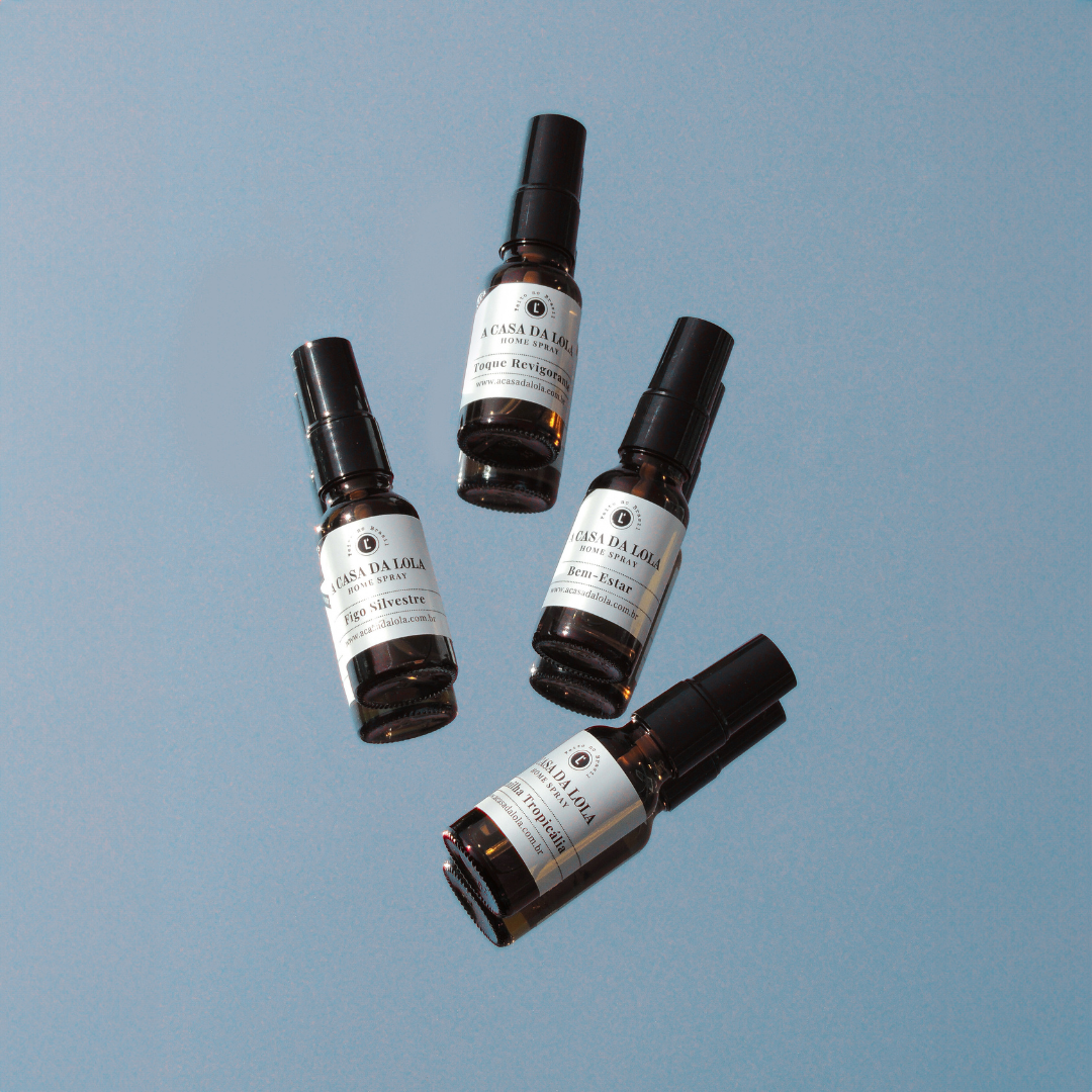 Kit 4 Aromas Mini Home Spray