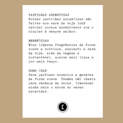 Pastilha Aromática - Cedro
