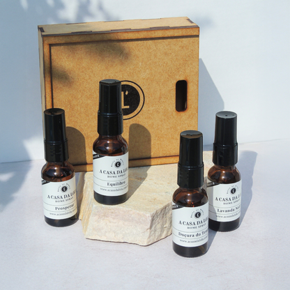 Kit 4 Aromas Mini Home Spray