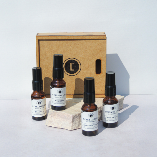 Kit 4 Aromas Mini Home Spray