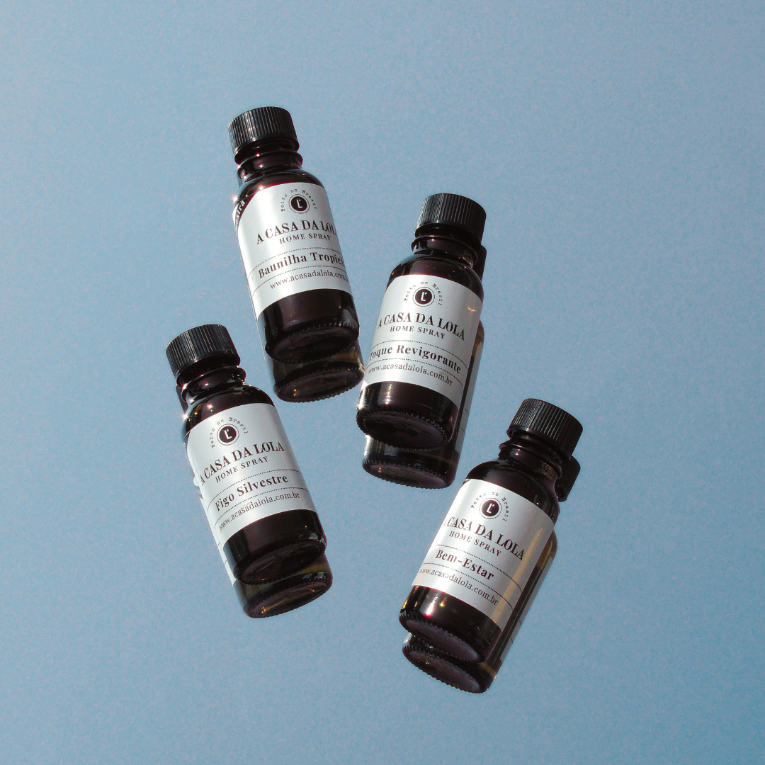 Kit 4 Aromas Mini Home Spray
