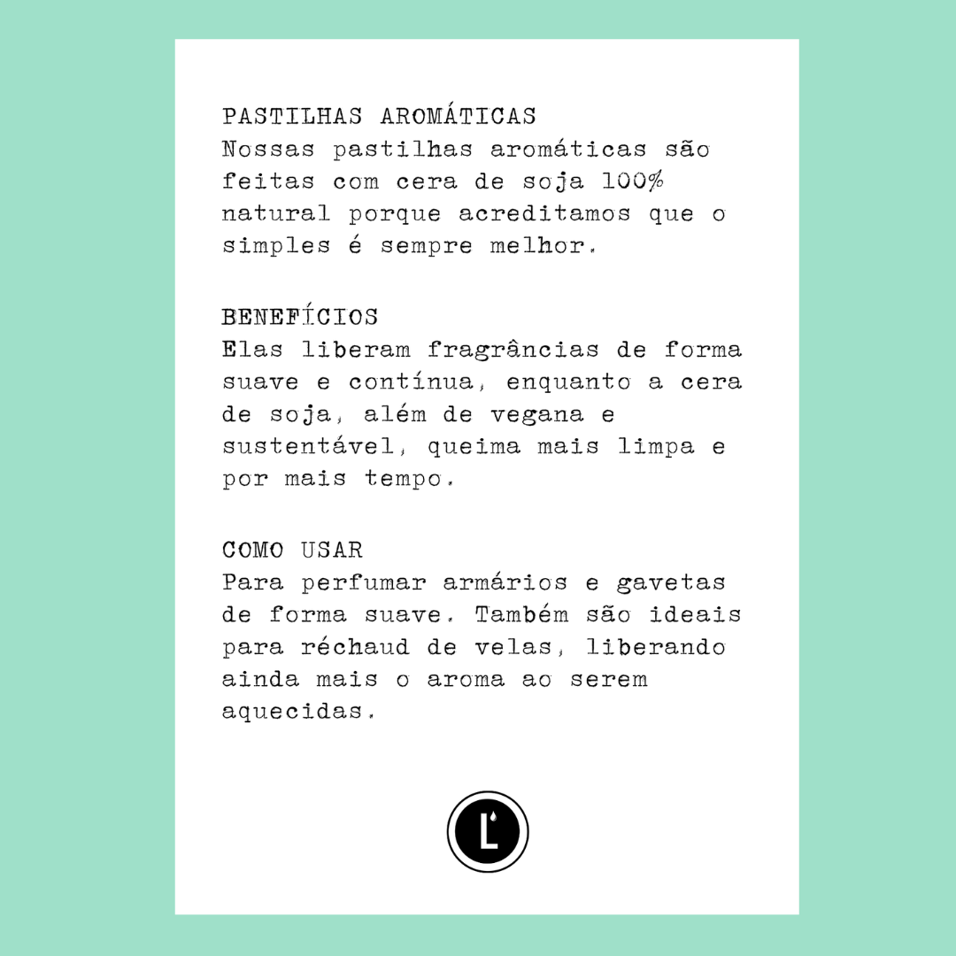 Pastilha Aromática - Bosque