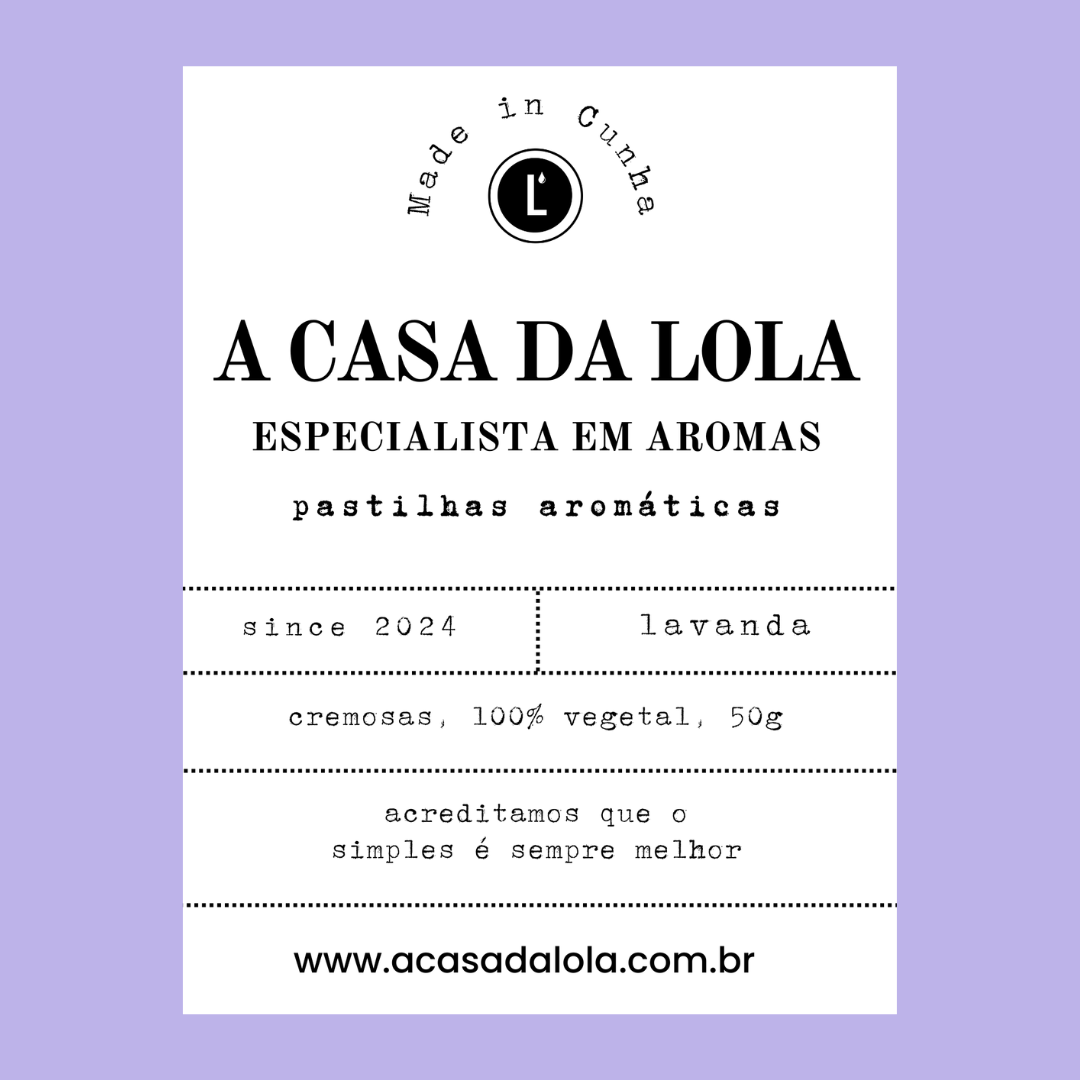Pastilha Aromática - Lavanda
