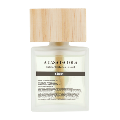 Kit Difusor Ecológico Citrus