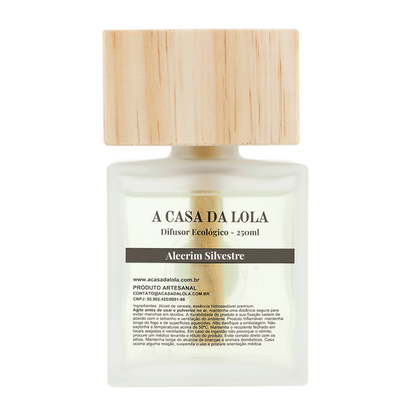 Kit Difusor Ecológico Alecrim Silvestre