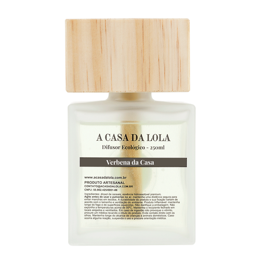 Kit Difusor Ecológico Verbena da Casa